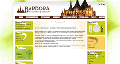 Desktop Screenshot of penzionbarbora.cz