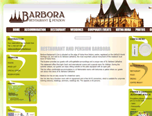 Tablet Screenshot of penzionbarbora.cz